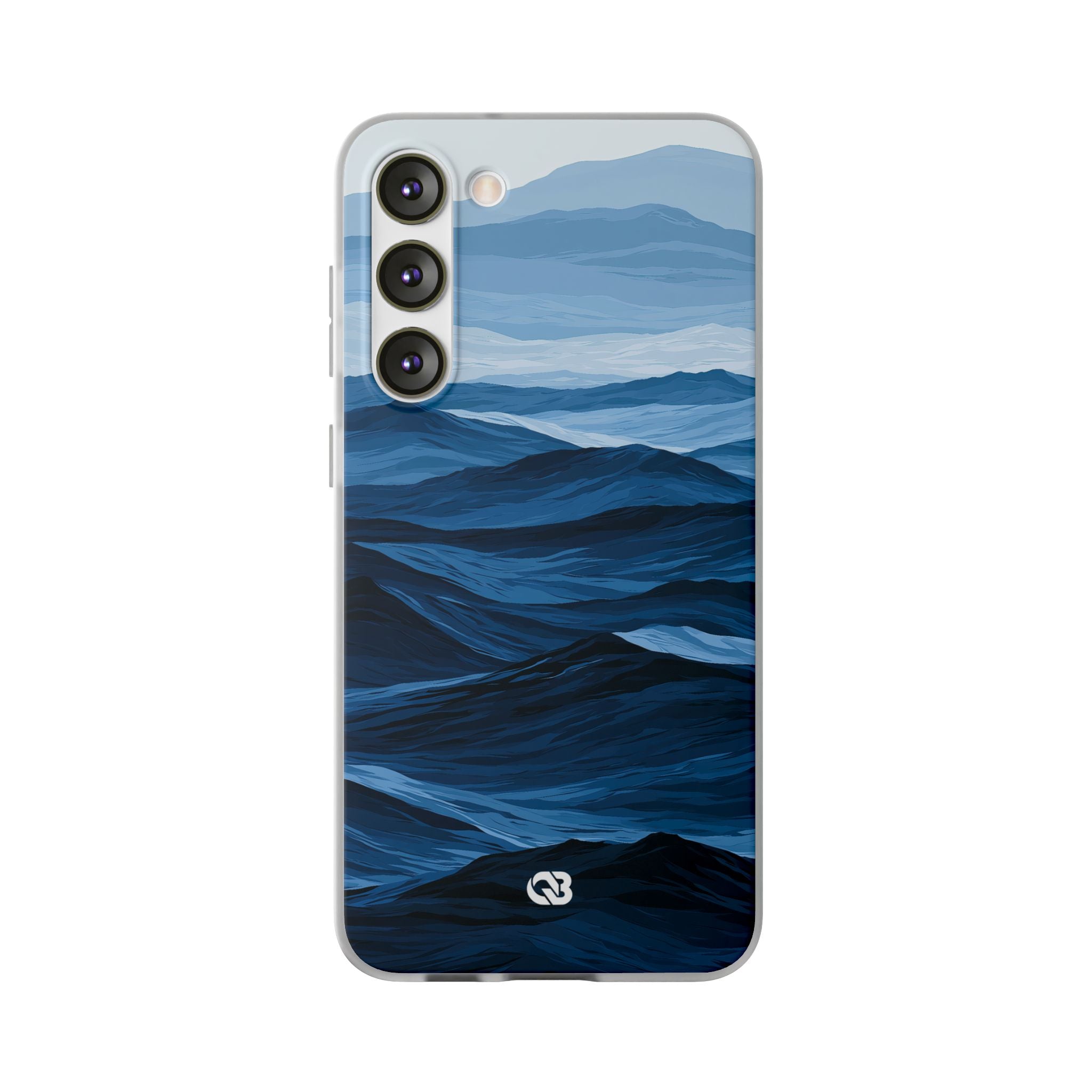 Blue Lite Phone Case for Samsung - Cobalt Ridge Tides