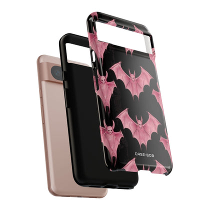 Pink Batwave Google Pixel 8 Case - Tough