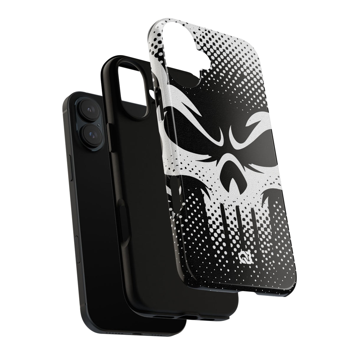 Phantom Halftone · Tough Phone Case for iPhone · Black