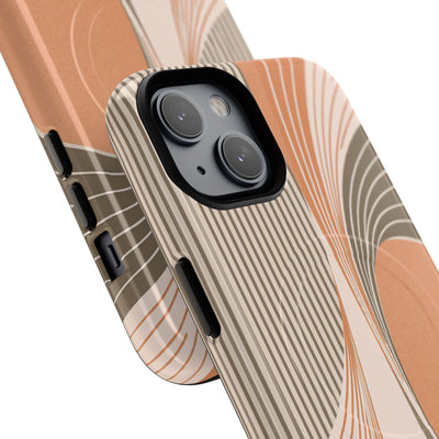 Orange Tough 2.0 Magsafe Phone Case for iPhone - Desert Arc Horizon