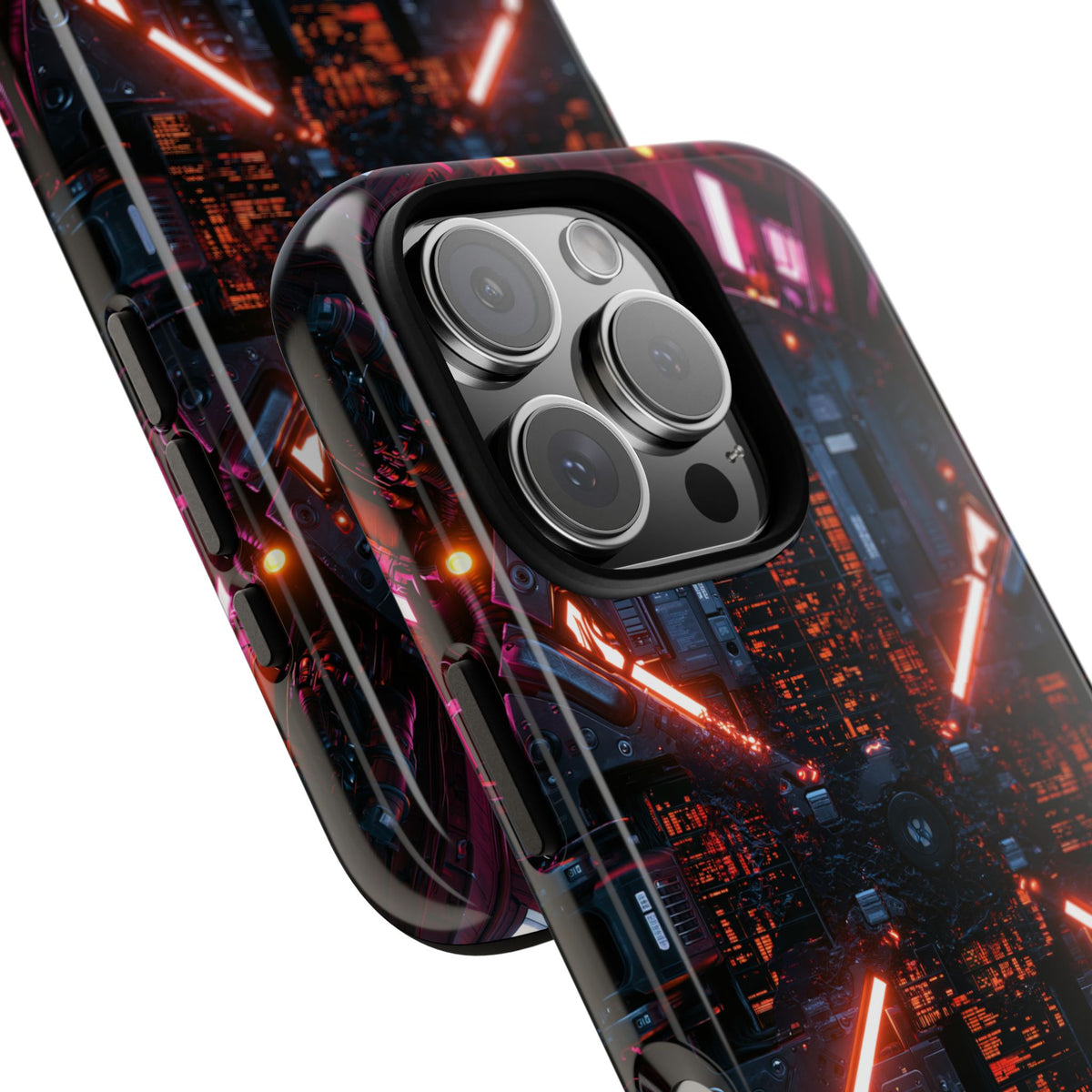 Cybernetic Reactor Core · Tough Phone Case for iPhone · Black
