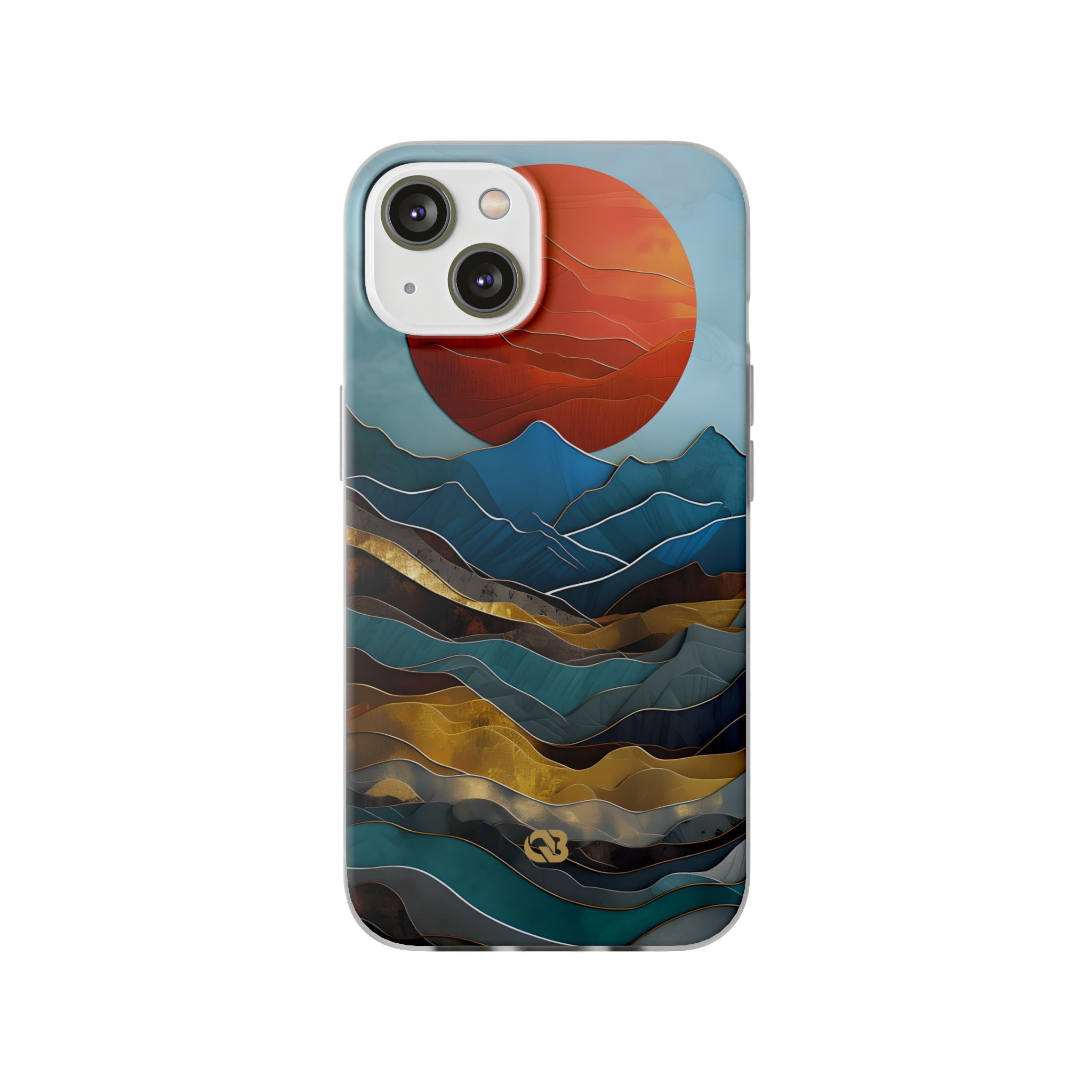 Molten Sun Peaks · Soft Handyhülle für iPhone