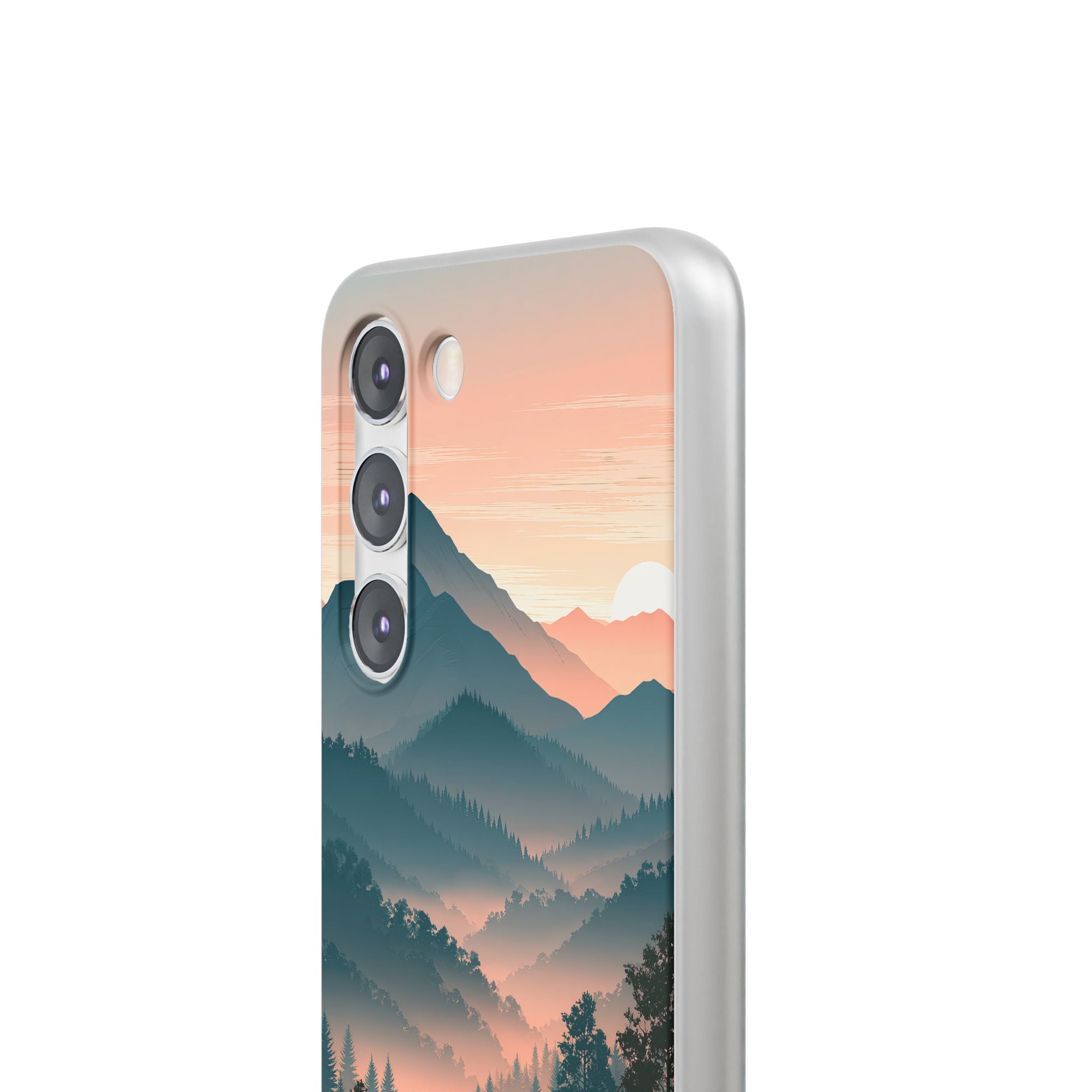 Teal Lite Phone Case for Samsung - Alpine Teal Horizon