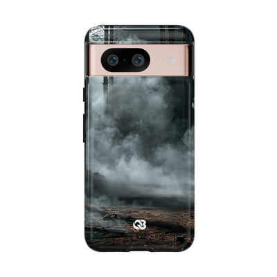 Shadowed Pine Mist · Tough Phone Case for Pixel ·  Black