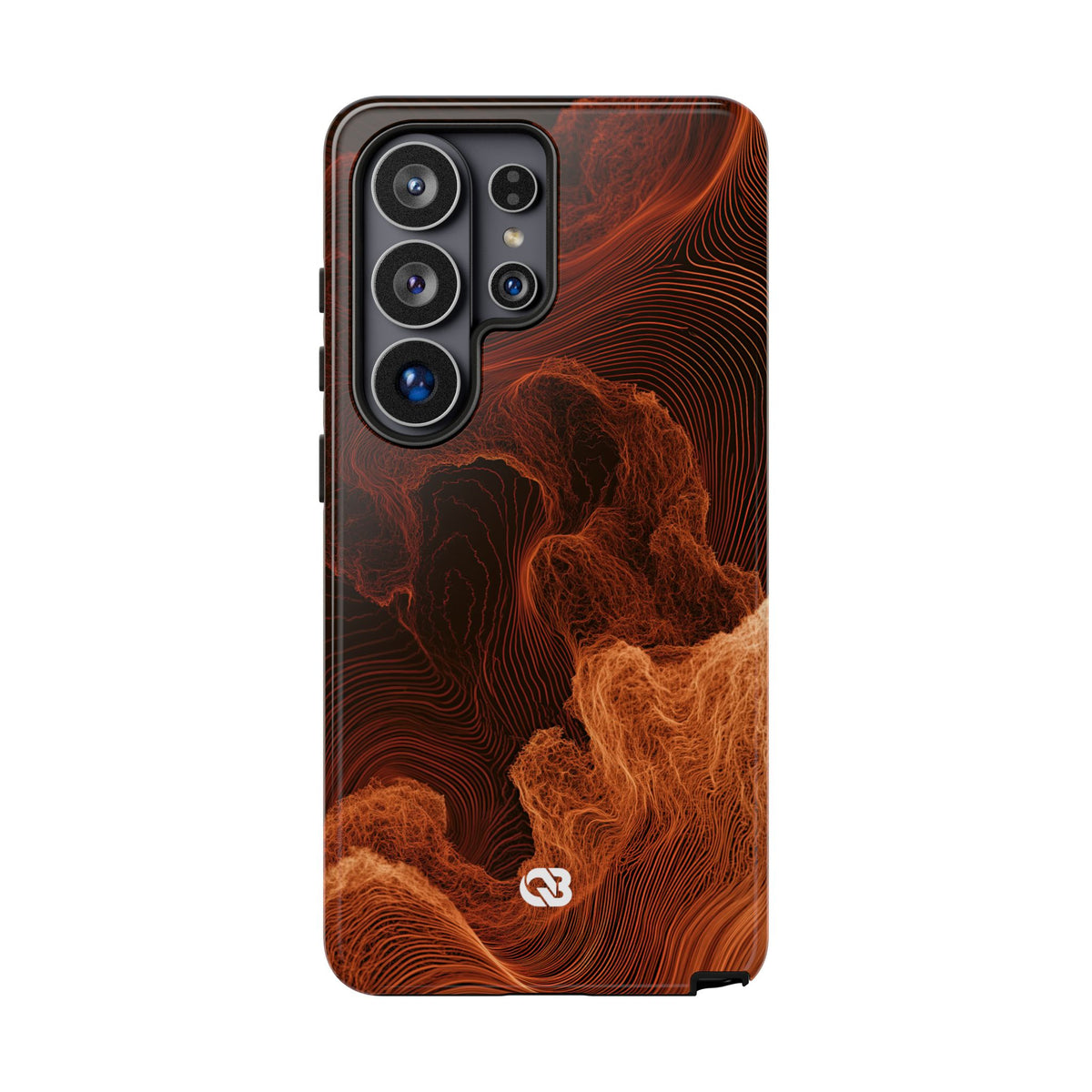 Amber Filament · Tough Phone Case for Samsung · Orange
