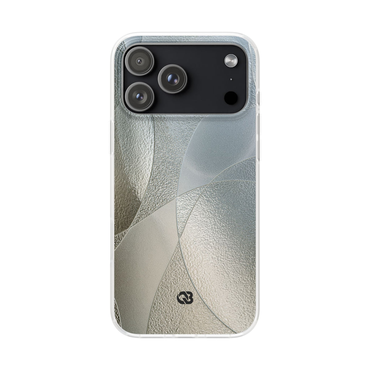 Refracted Arcs · Lite Phone Case for iPhone ·  Silver