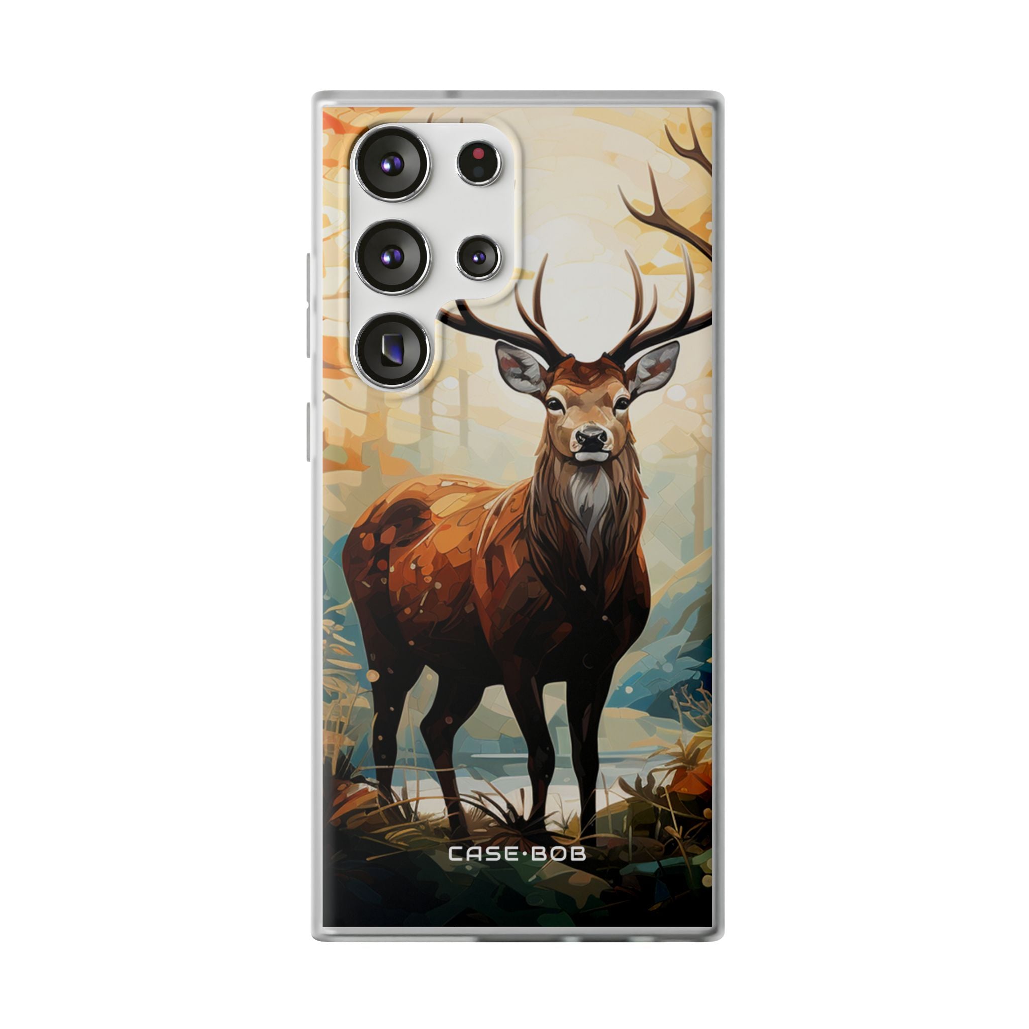 Glowing Stag Samsung S23 Ultra Case - Soft - CASE•BOB