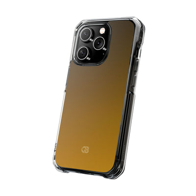 Gold Impact MagSafe Phone Case for iPhone - Scorched Gold Haze