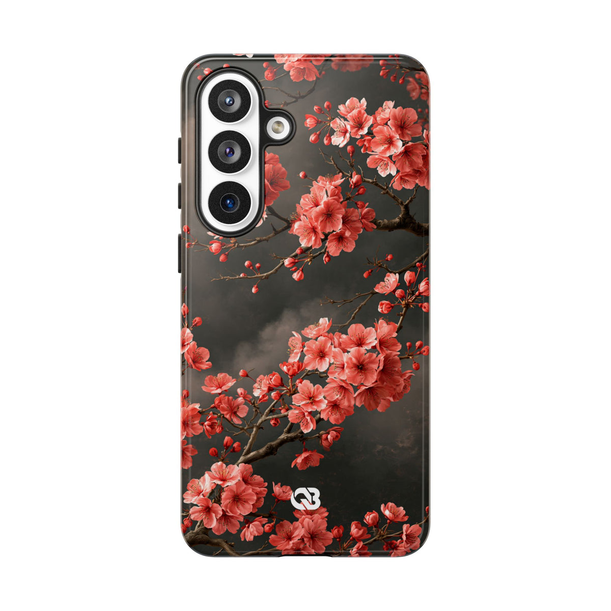 Dark Sakura Nocturne · Tough Phone Case for Samsung · Black