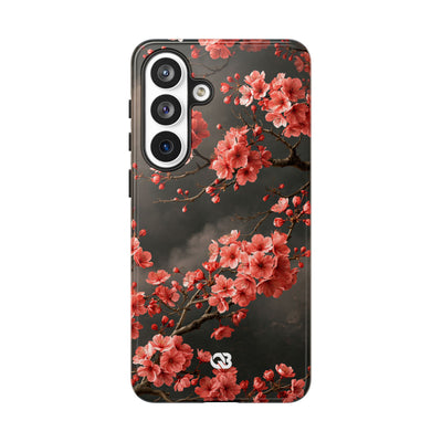 Dark Sakura Nocturne · Tough Phone Case for Samsung · Black