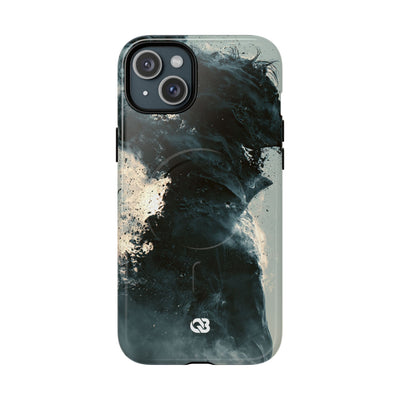 Ashen Dissolution · Tough 2.0 Magnetic Phone Case for iPhone · Black