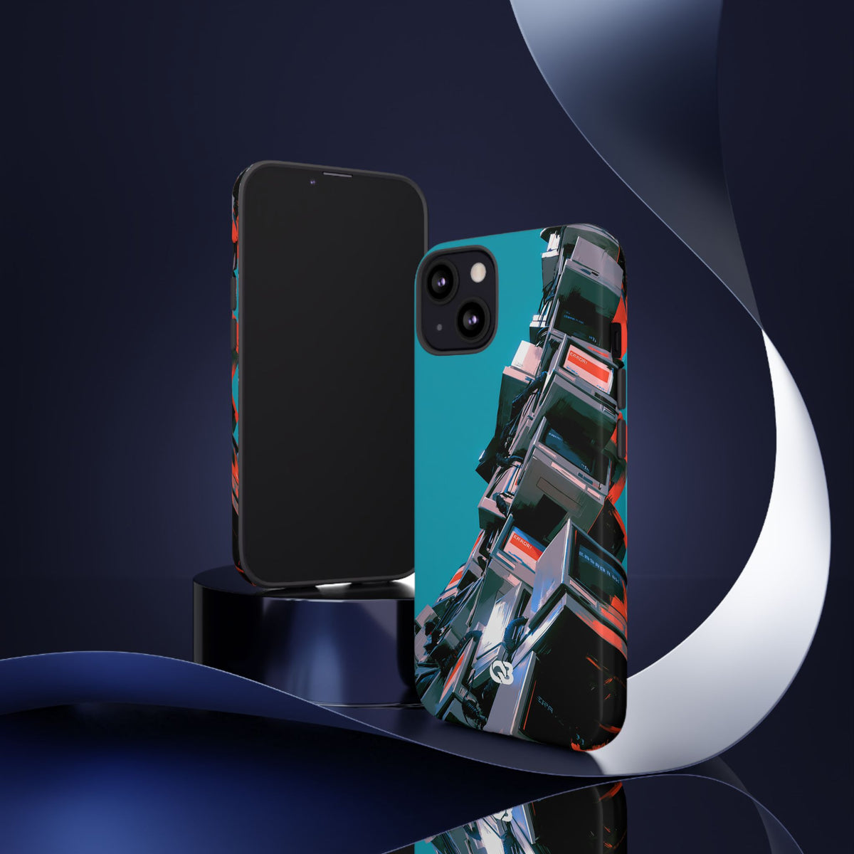System Error Spire · Tough Phone Case for iPhone · Teal