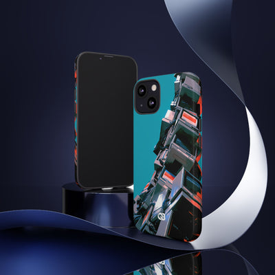 System Error Spire · Tough Phone Case for iPhone · Teal
