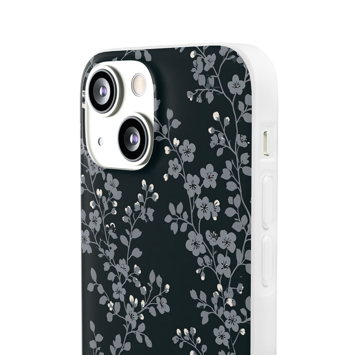 Nocturne Blossom Branch · Lite Phone Case for iPhone ·  Black