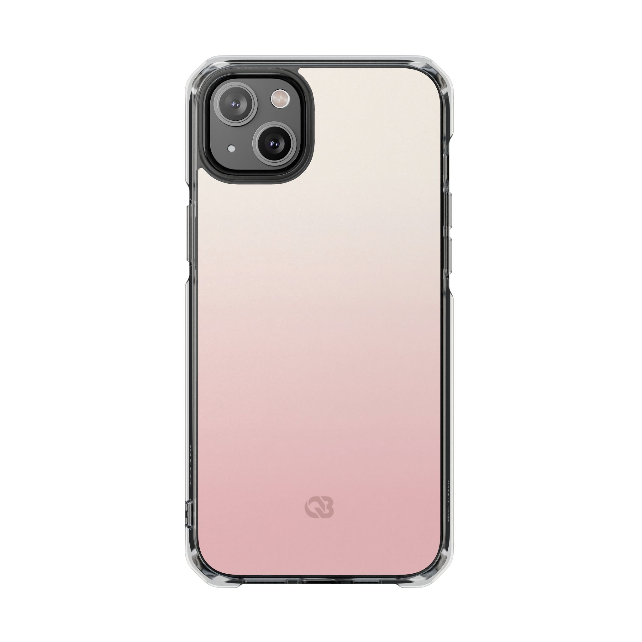 Pink Impact MagSafe Phone Case for iPhone - Frosted Blush Horizon