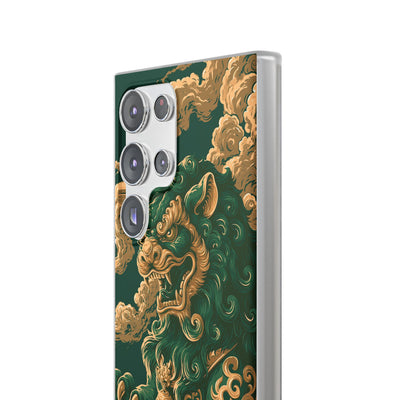 Imperial Guardian Lion · Lite Phone Case for Samsung · Green