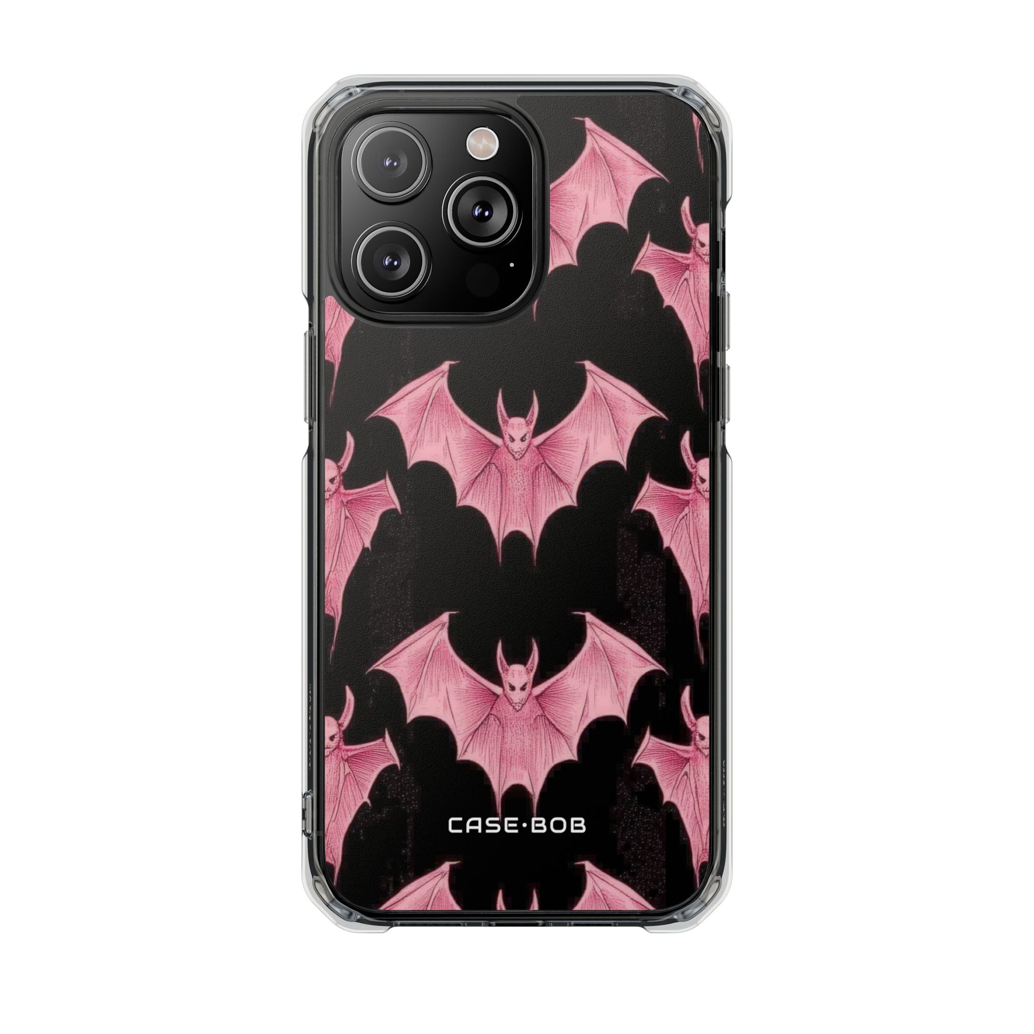 Pink Batwave iPhone 14 Pro Max Case - Impact