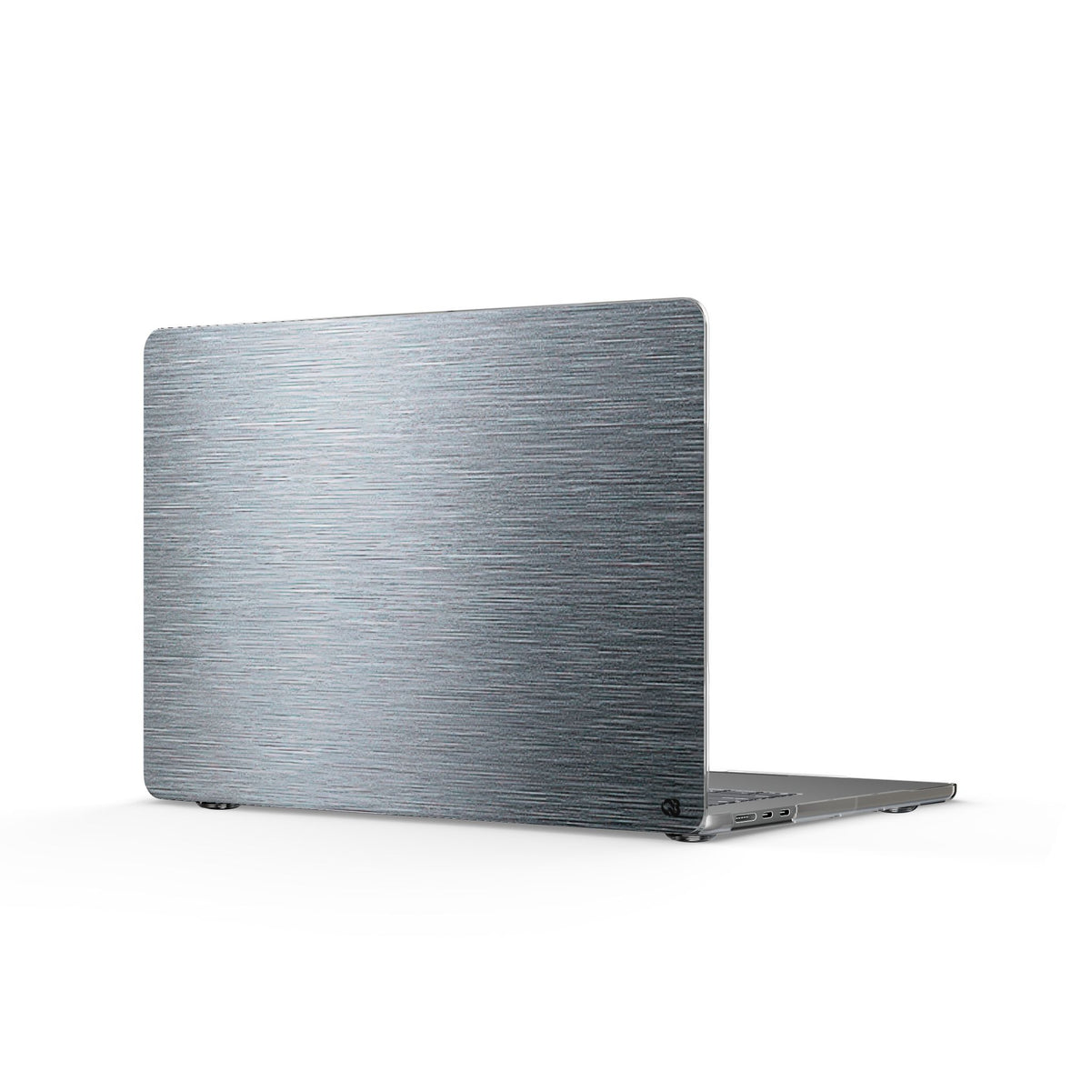 Brushed Aluminum · Clear Hard Case for MacBook · Silver