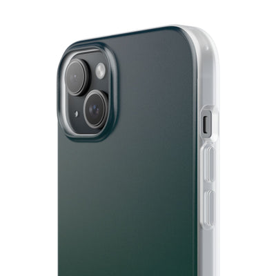Green Lite Phone Case for iPhone - Midnight Pine Horizon