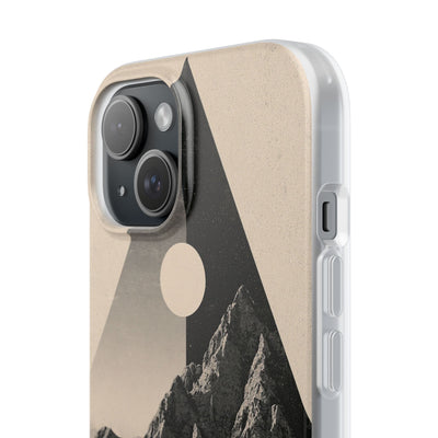 Beige Lite Phone Case for iPhone - Obsidian Summit Parchment