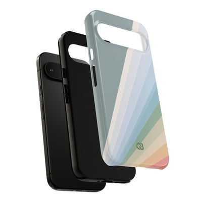 Green Tough Phone Case for Google Pixel - Sage Prism Beam