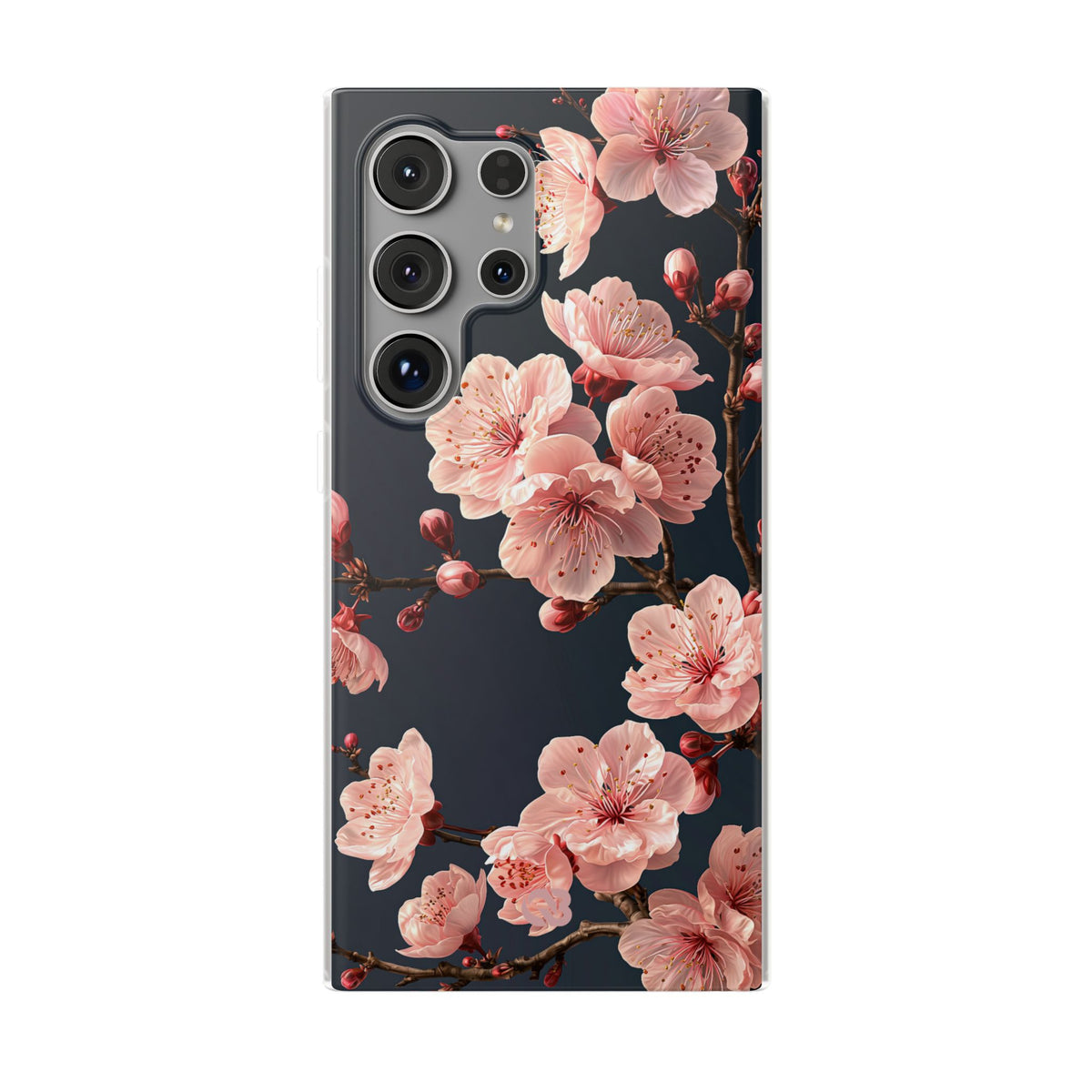 Midnight Sakura Bloom · Lite Phone Case for Samsung · Pink