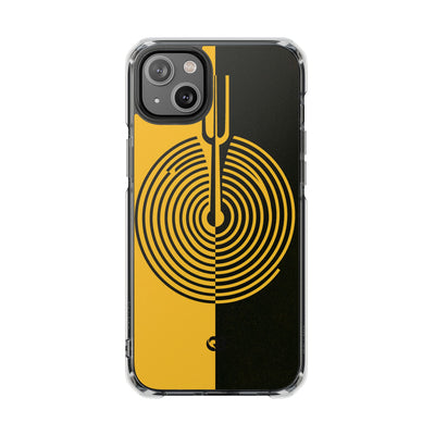 Yellow Impact MagSafe Phone Case for iPhone - Voltage Sector Pulse