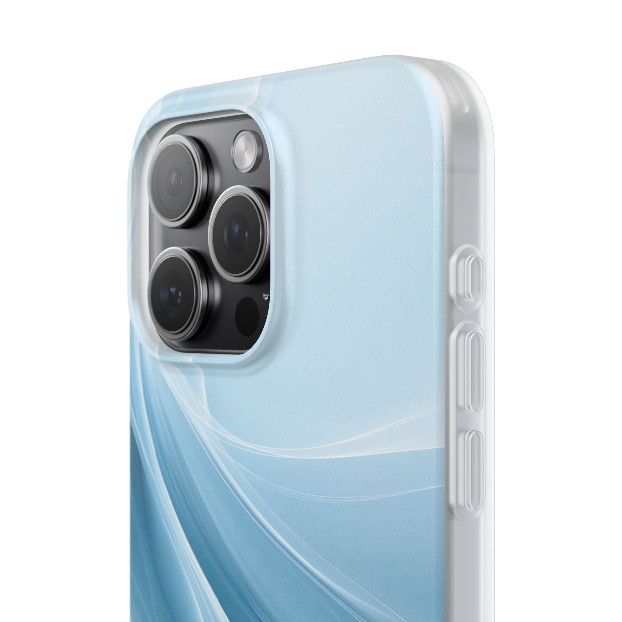 Blue Lite Phone Case for iPhone - Arctic Silk Drift