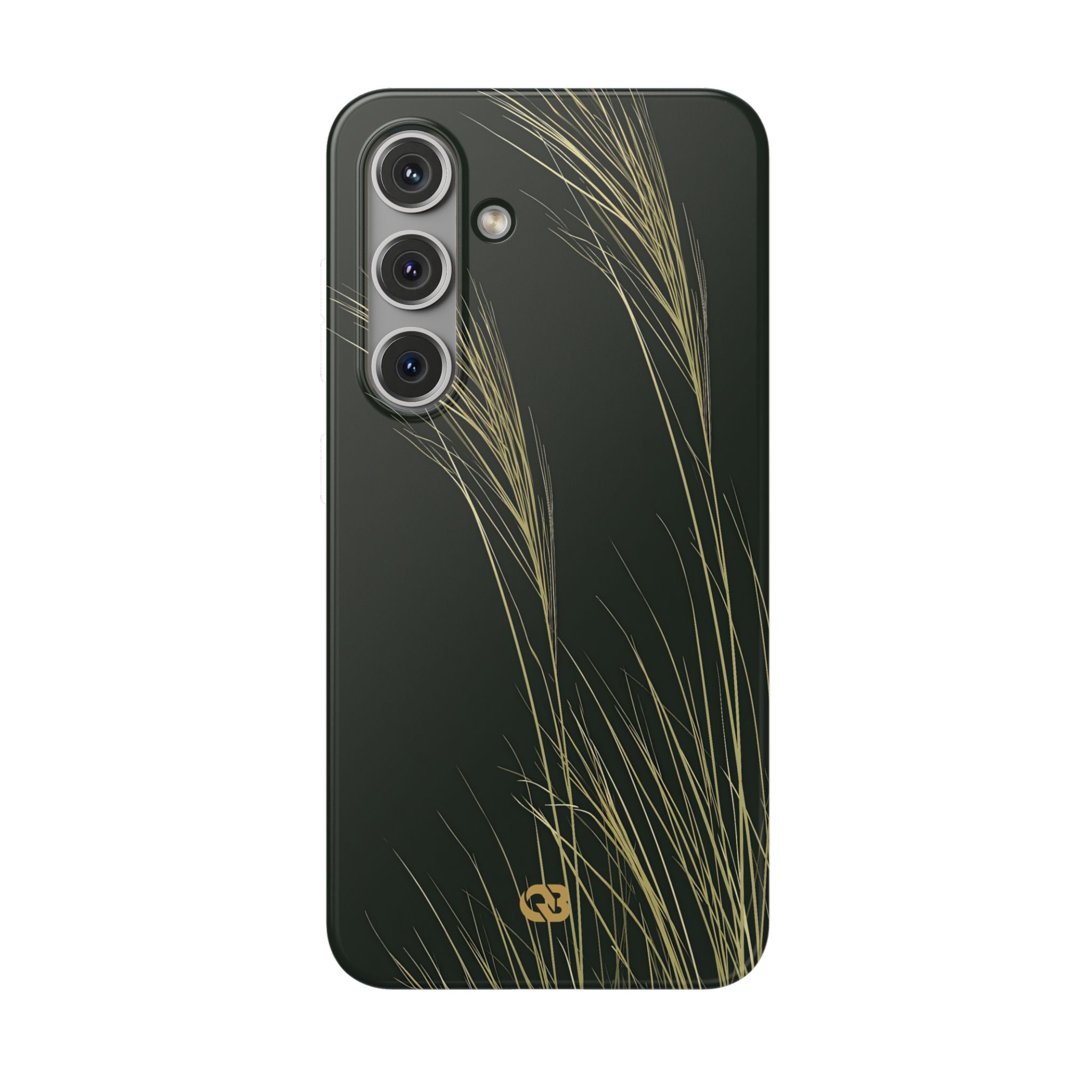 Green Lite Phone Case for Samsung - Midnight Gilded Grass