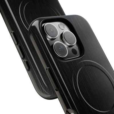 Black Tough 2.0 Magsafe Phone Case for iPhone - Brushed Obsidian Slate