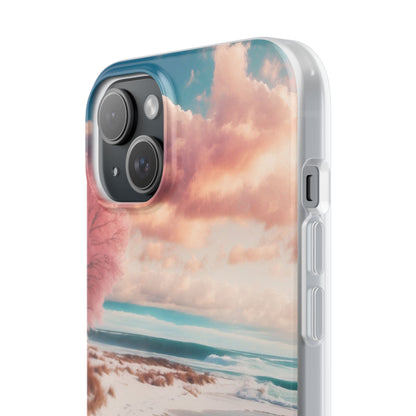 Pink Tree Breeze iPhone 15 Plus Case - Soft