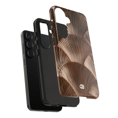 Rose Gilded Fan · Tough Phone Case for Samsung · Gold