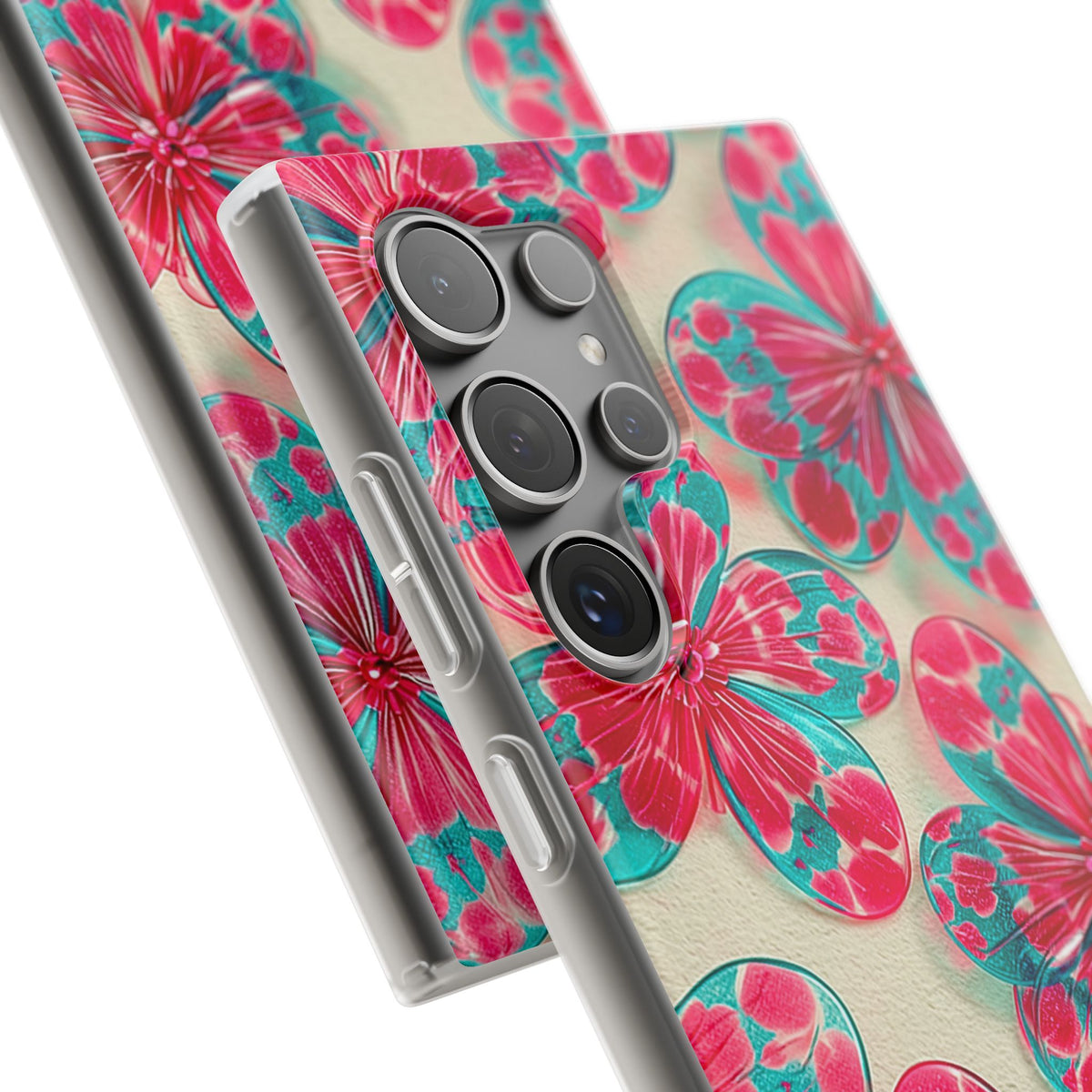 Lucite Jelly Bloom · Lite Phone Case for Samsung · Pink