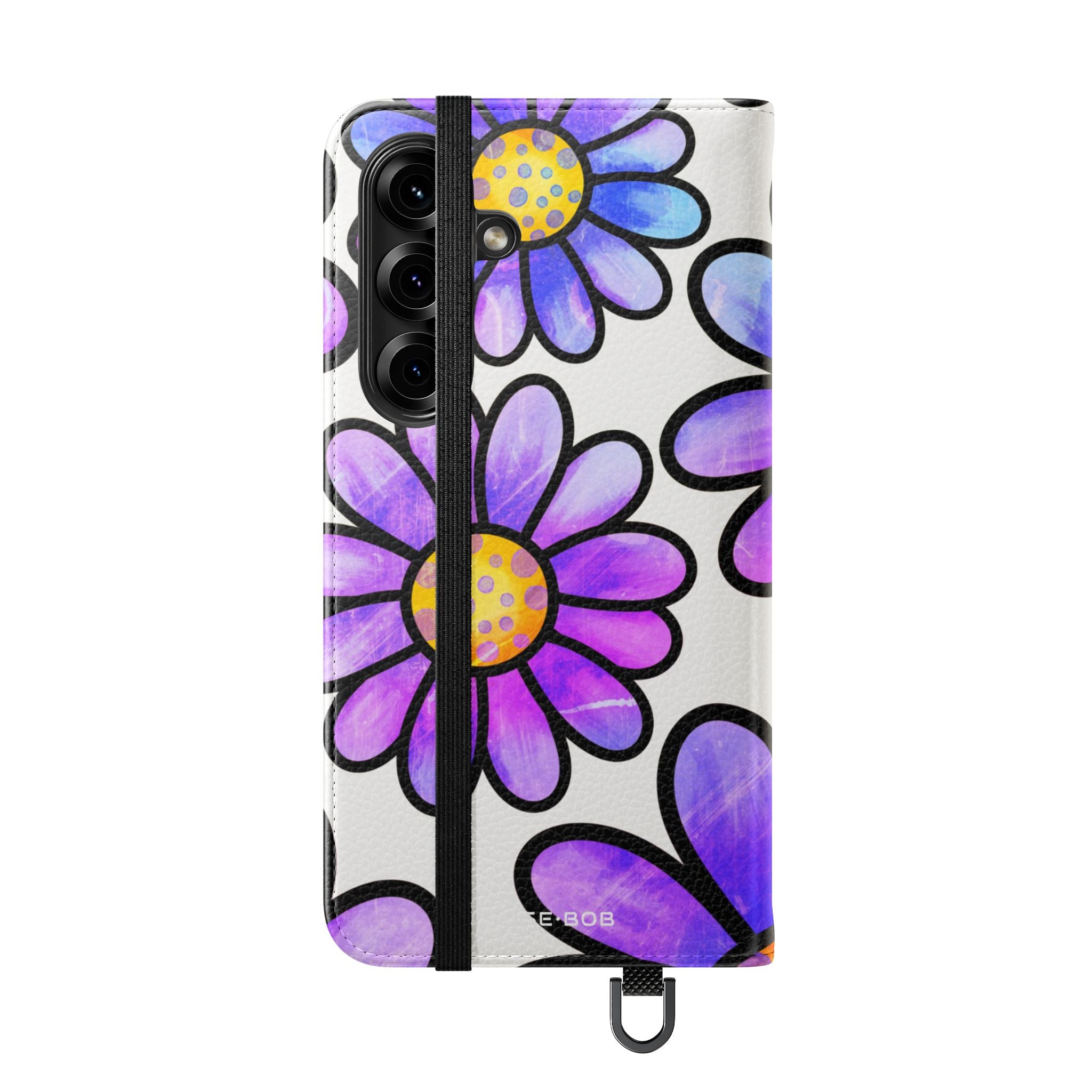 Polka Dot Blossoms - Samsung S25 Case - Portemonnee