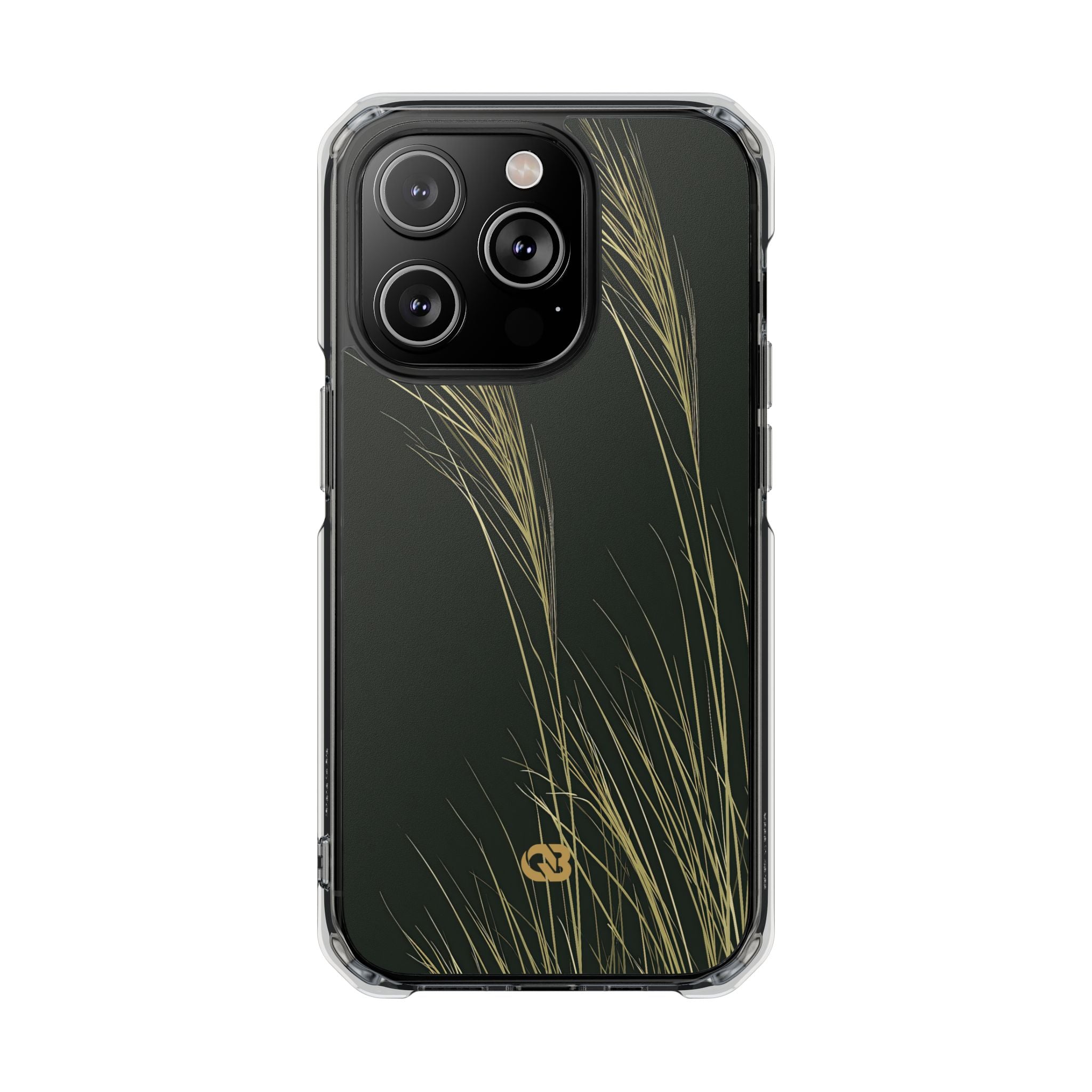 Green Impact MagSafe Phone Case for iPhone - Midnight Gilded Grass