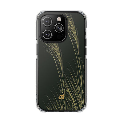Green Impact MagSafe Phone Case for iPhone - Midnight Gilded Grass
