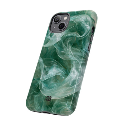 Translucent Aqua Flow · Tough Phone Case for iPhone · Teal