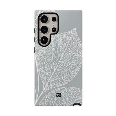 Grey Tough Phone Case for Samsung - Frosted Ash Veins