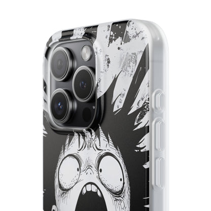 Screaming Stripes iPhone 15 Pro Case - Soft