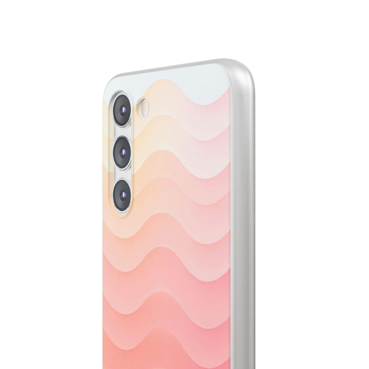 Blush Horizon Waves · Lite Phone Case for Samsung · Pink
