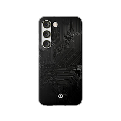 Obsidian Circuitry · Lite Phone Case for Samsung · Black