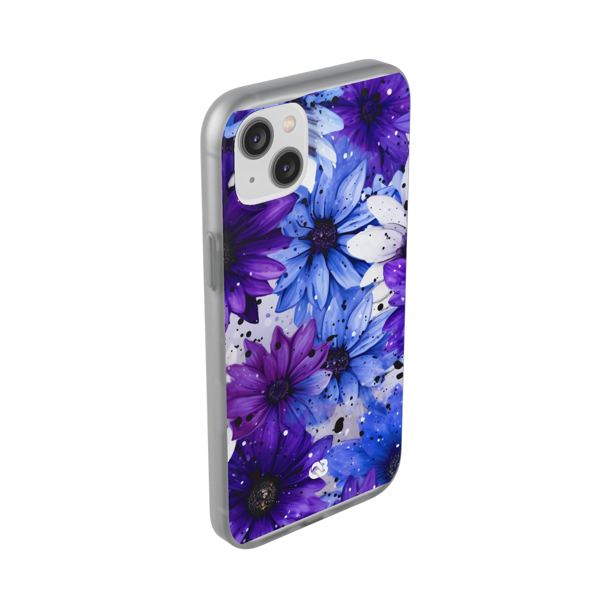 Ink Splatter Blooms · Soft Coque de téléphone pour iPhone
