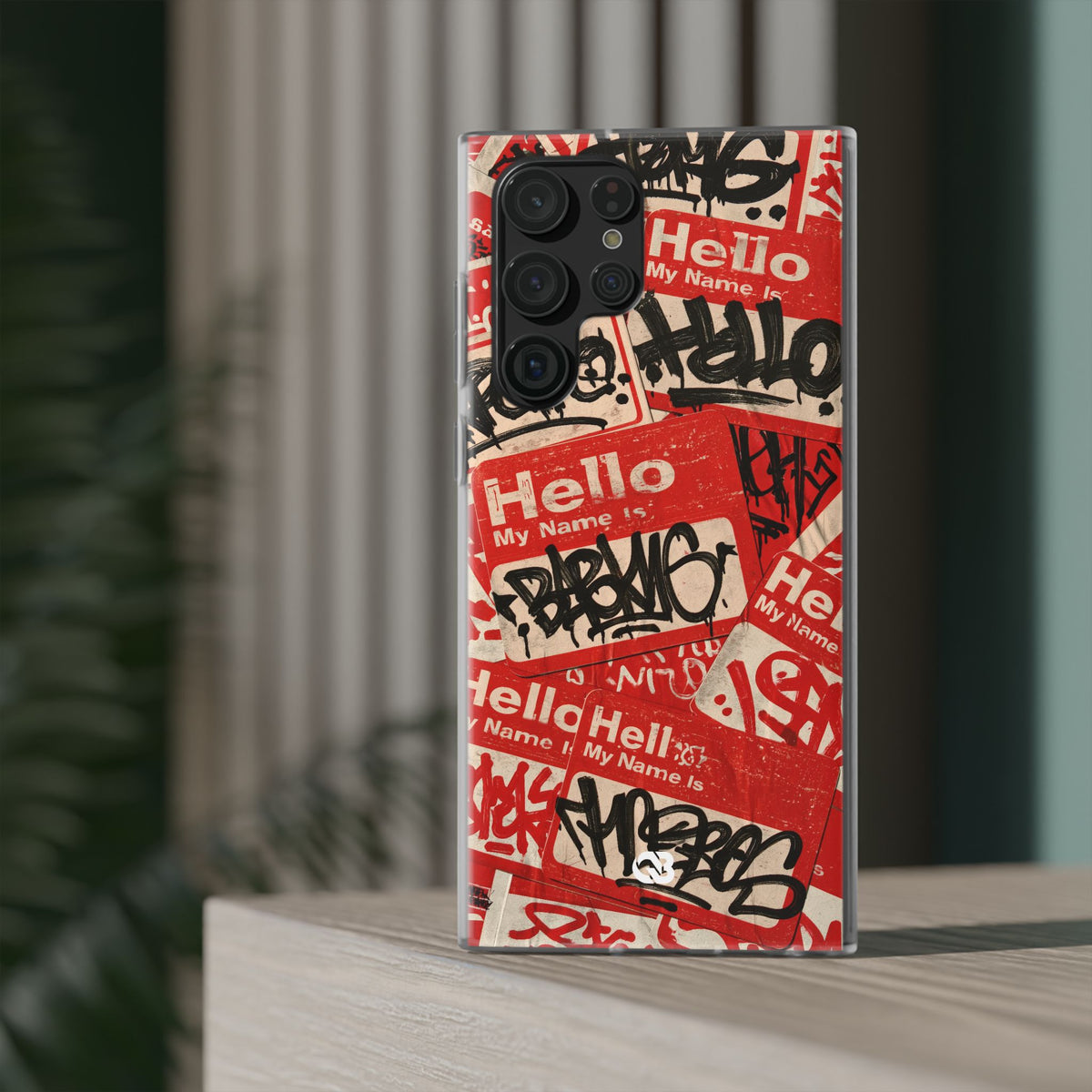 Slap Tag Collage · Lite Phone Case for Samsung · Red