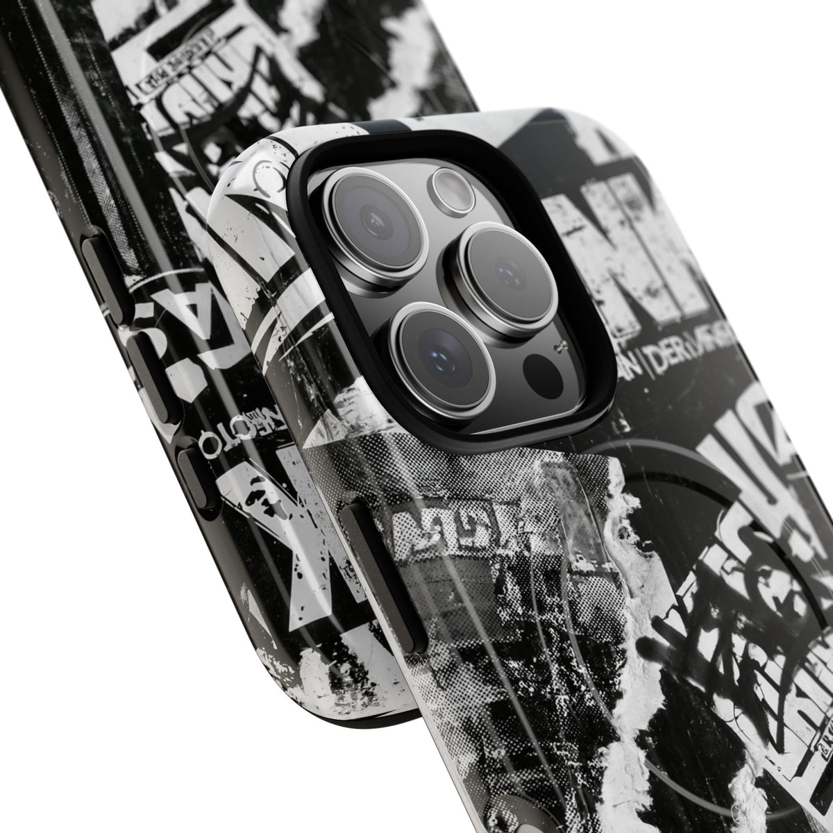 Underground Punk Collage · Tough 2.0 Magnetic Phone Case for iPhone · Black