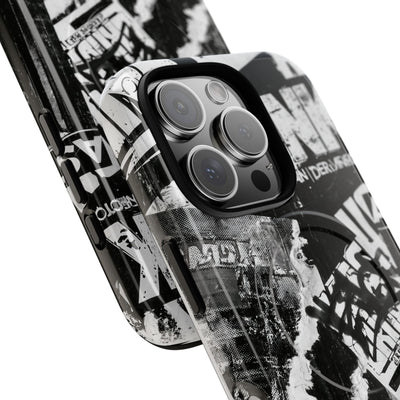 Underground Punk Collage · Tough 2.0 Magnetic Phone Case for iPhone · Black