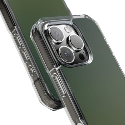 Green Impact MagSafe Phone Case for iPhone - Shadow Moss Grain