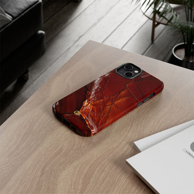 Amber Embrace · Tough Phone Case for iPhone · Brown