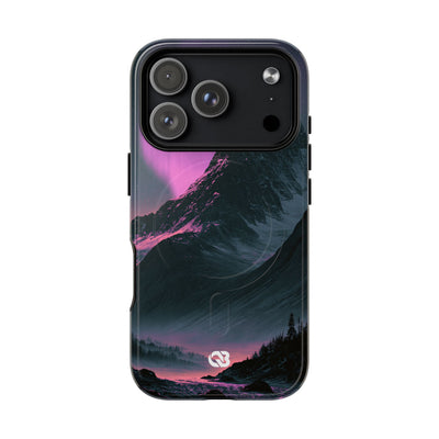 Arctic Aurora Summit · Tough 2.0 Magnetic Phone Case for iPhone · Black
