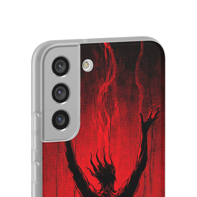 Crimson Shadow Ascent · Soft Coque de téléphone pour Samsung