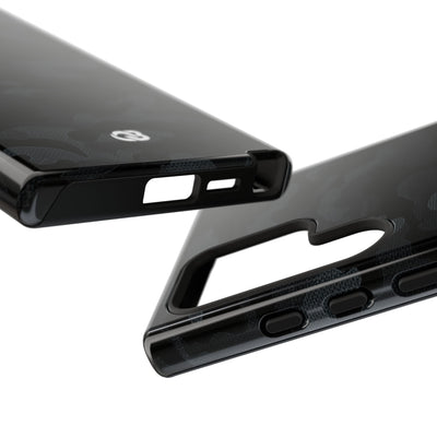 Blackout Urban Camo · Tough Phone Case for Samsung · Black